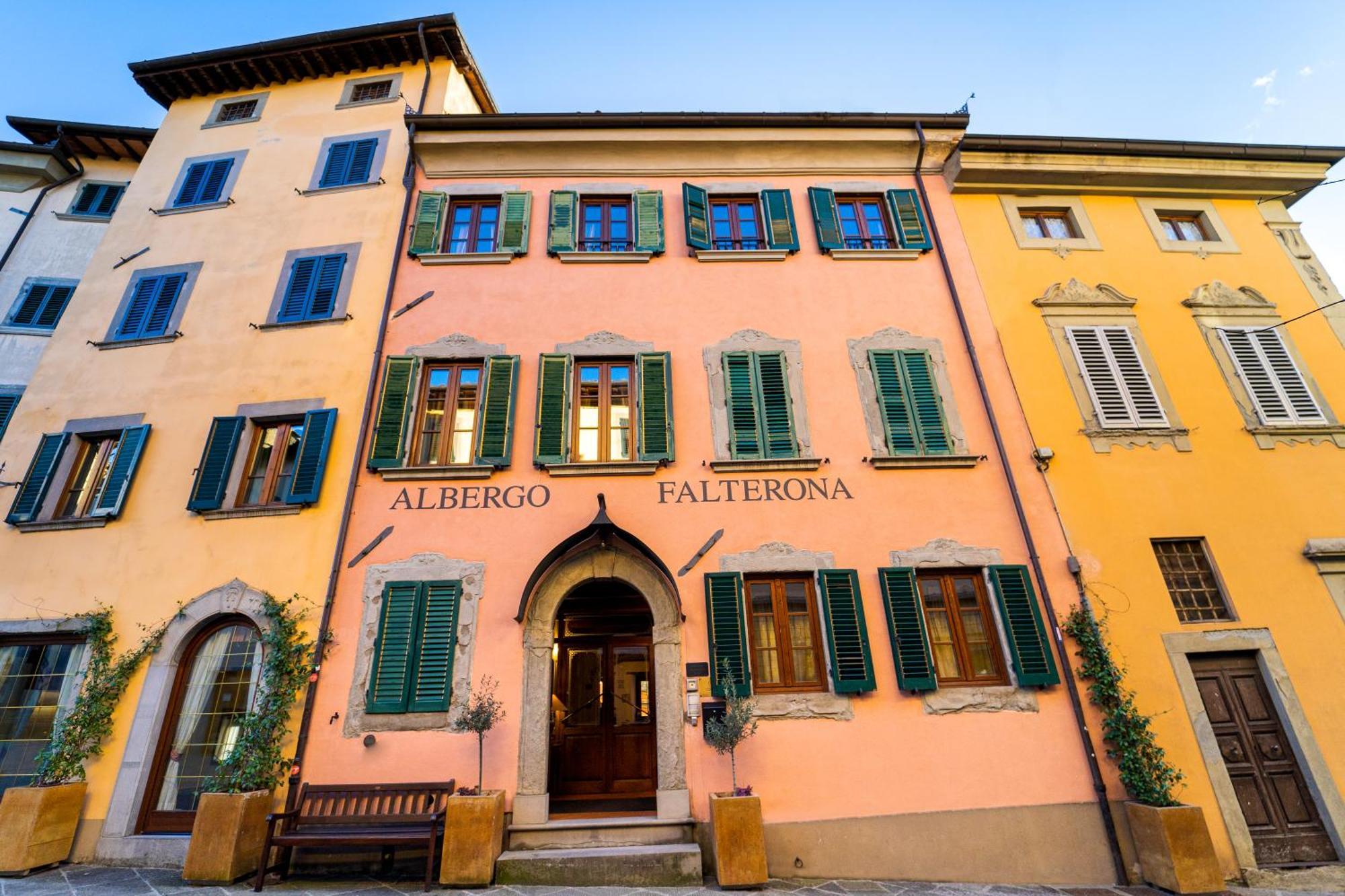 Albergo Falterona Stia Buitenkant foto